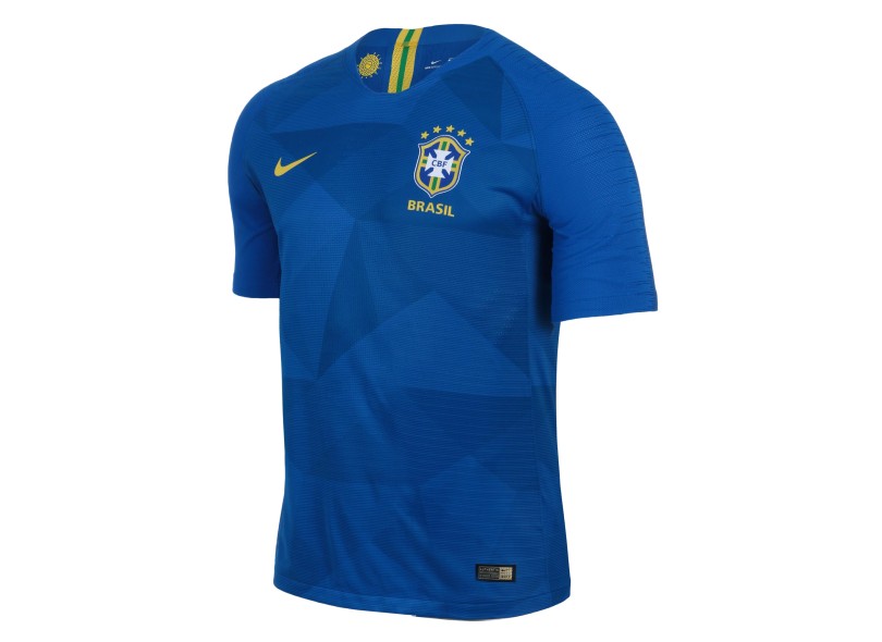 Camisa Jogo Brasil II 2018/19 sem Número Nike