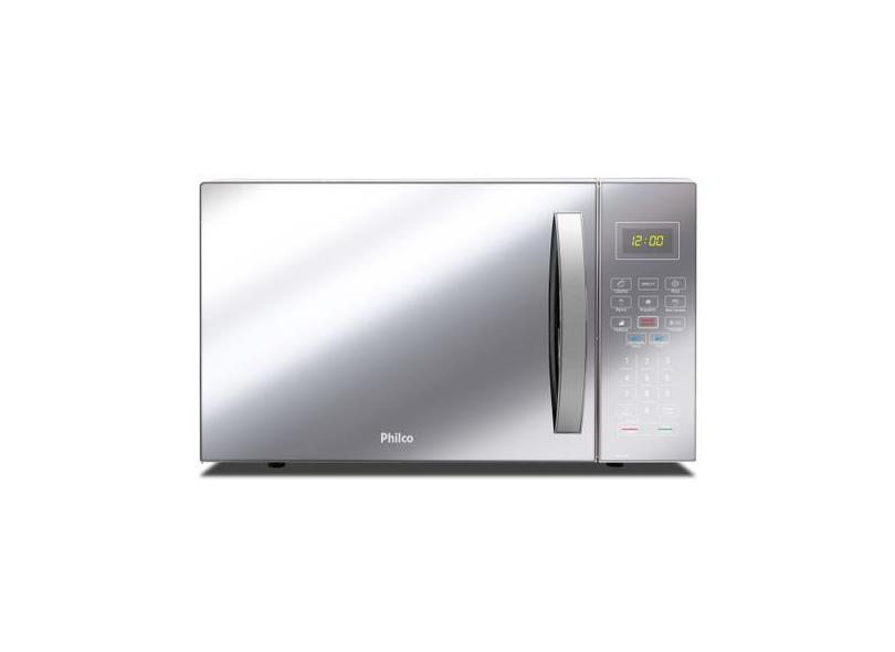 Micro-Ondas Philco 26 Litros Espelhado Branco