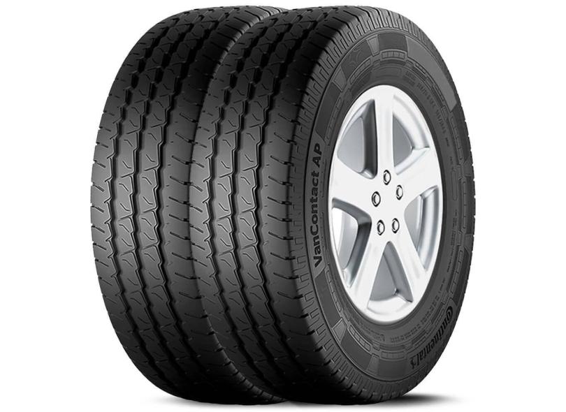 Kit 2 Pneus Continental 205/75r16 110/108r VanContact AP