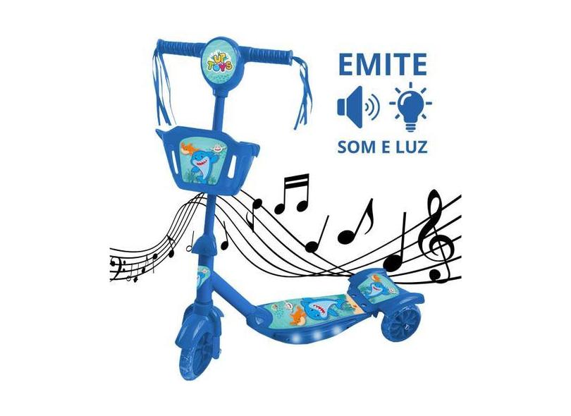 Patinete Infantil Musical Com Luz E Som Ul Zoop Toys