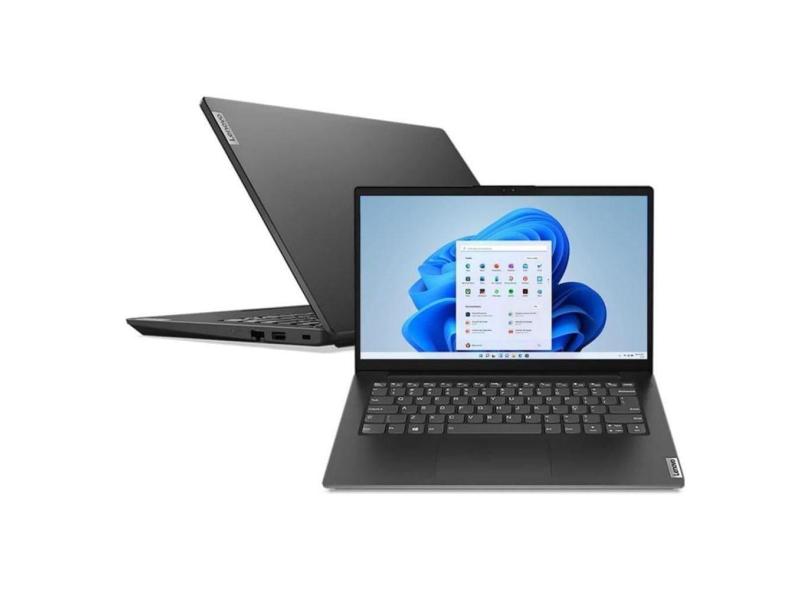 Notebook Lenovo I7-1255U V14 G3 IAP Tela 14 16GB 256GB SSD W11 82UL0016BR