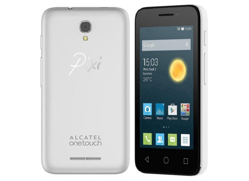 Smartphone Alcatel Pixi First 4024D 2 Chips 4GB Android 4.4 (Kit Kat) 3G Wi-Fi