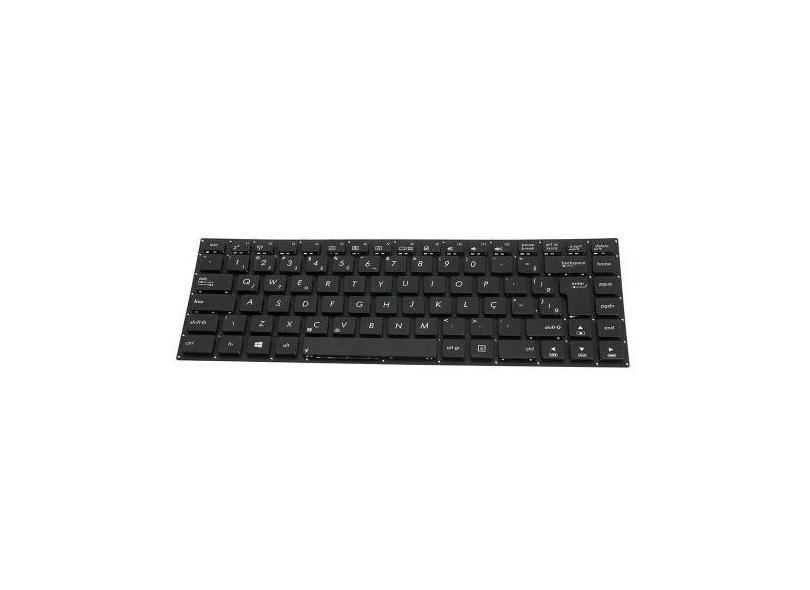 Teclado para Notebook bringIT compatível com Asus S46CA 0KNB0-4120US00