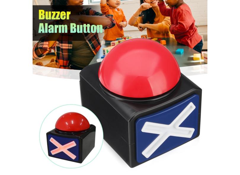 Jogo Resposta Buzzer Alarme Botão com Som & Luz Trivia Quiz Got Talent ...