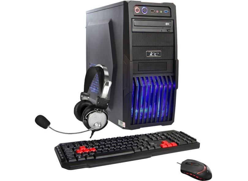 PC ICC Gamer Intel Core i5 4460 8 GB 1024 GB GeForce GT 630 Extreme E4582X