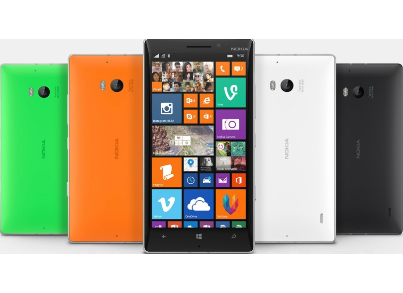Smartphone Nokia Lumia 930 Câmera 20,0 MP 32GB Windows Phone 8.1 Wi-Fi 3G 4G