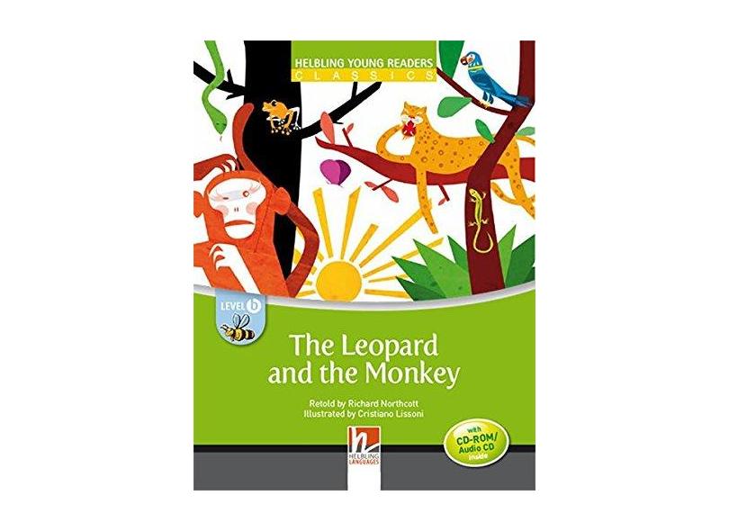The Leopard And The Monkey. Level B (+ CD-ROM / Audio CD) - Capa Comum - 9783852727813