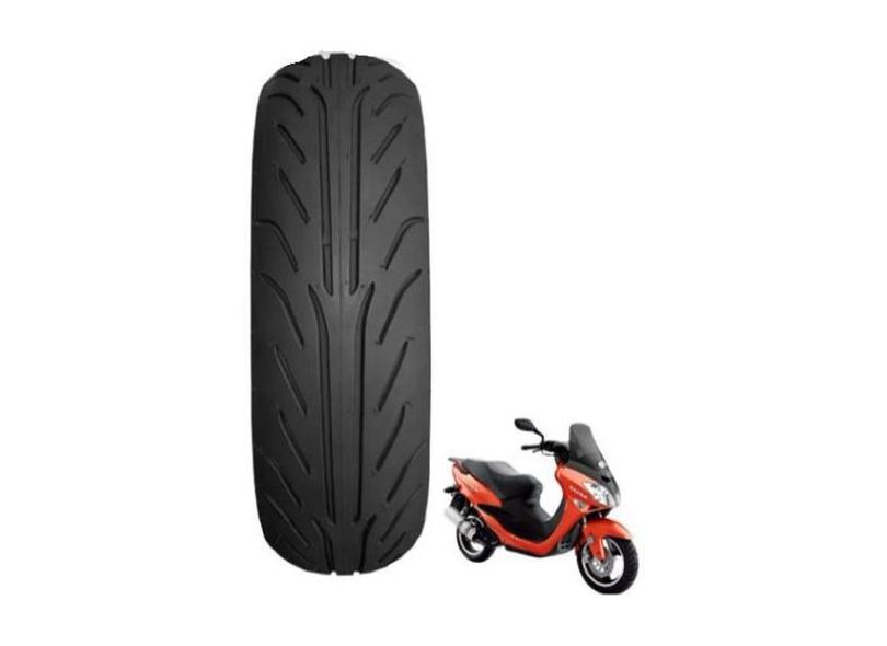 Pneu Sem Câmara Scooter Dafra Lazer N-max 160 130/70-13 Power City - T