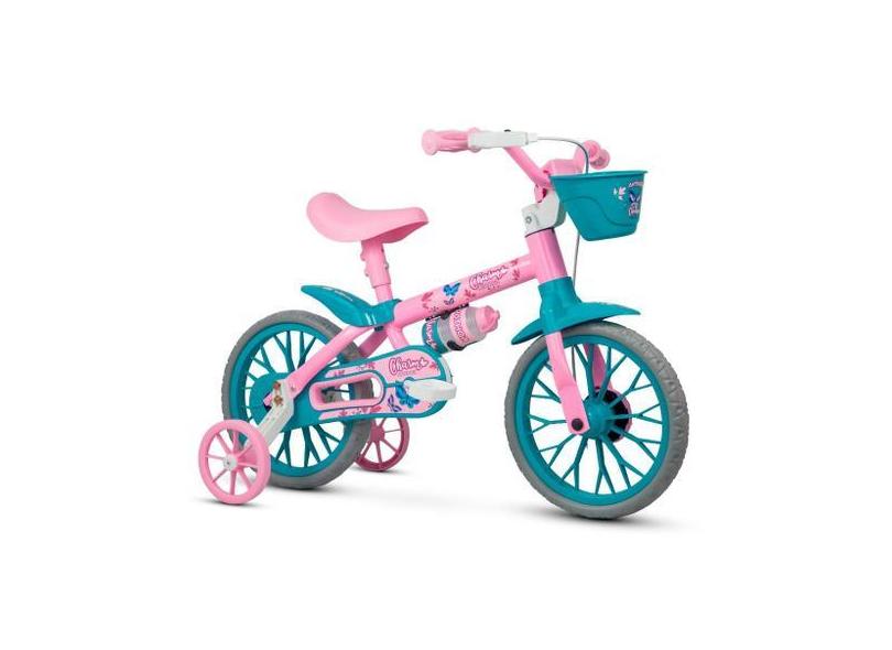 Bicicleta Infantil Aro 12 Com Rodinhas De Treinamento Nathor Bike Cria