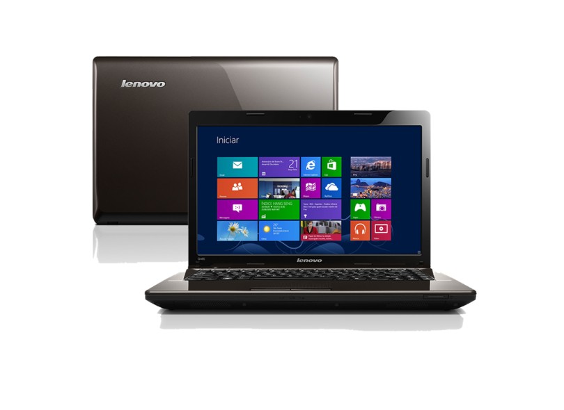 Notebook Lenovo IdeaPad AMD Dual C-60 2 GB 500 GB LED 14" Windows 8 G485