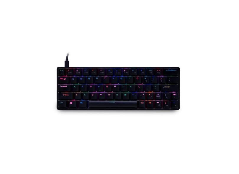 Teclado Mecânico Gamer Mk 60% Dazz,100% Anti-Ghosting