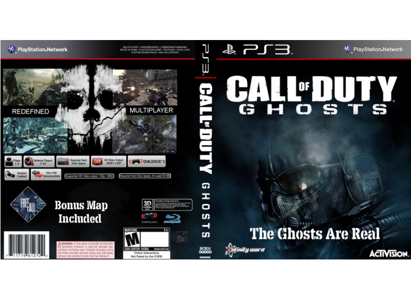 Jogo Call of Duty Ghosts PlayStation 3 Activision