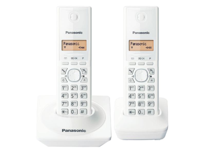 Telefone sem Fio Panasonic com 1 Ramal KX-TG1712LBB