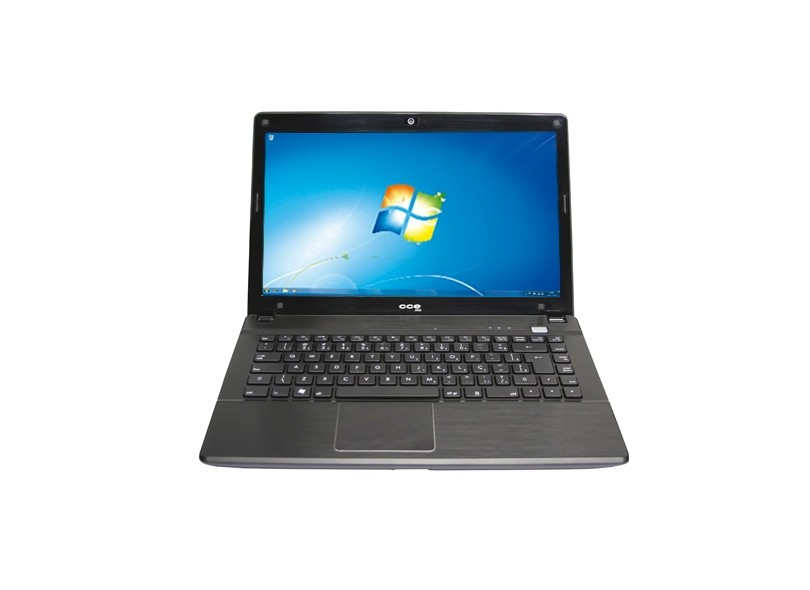 Notebook CCE X30S Intel Atom Dual Core D2500 2 GB 320 GB LED 14" Windows 7 Starter