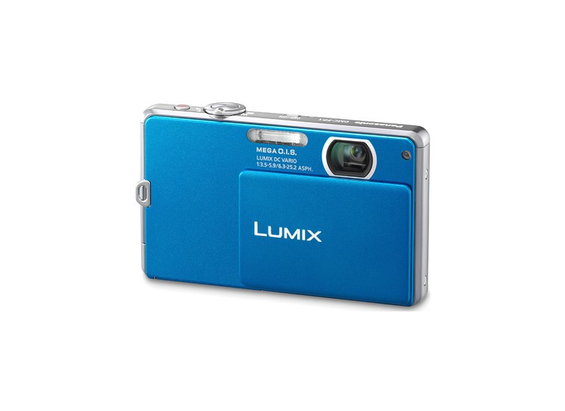 Câmera Digital Panasonic Lumix Fashion DMC-FP1LB-K 12,1 mpx 40 MB