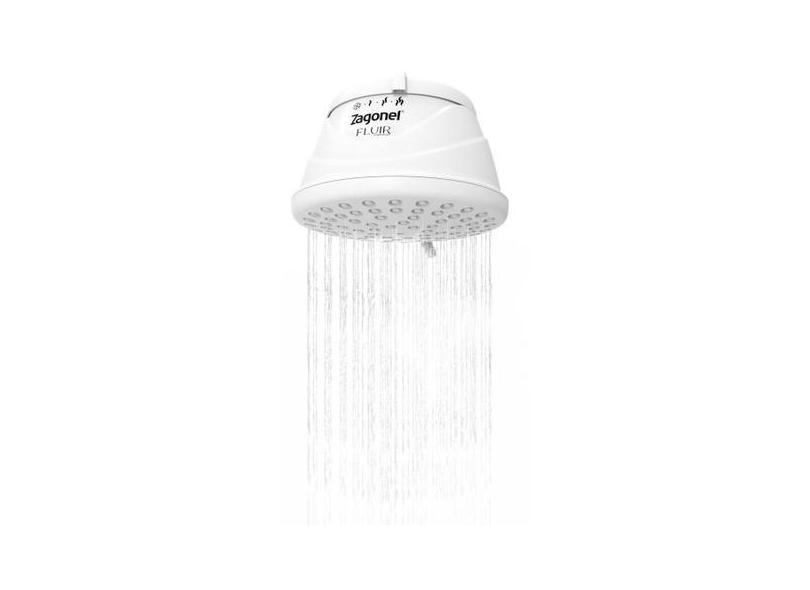 Chuveiro Ducha Zagonel Fluir 4T Baixa Pressão 220V Blindado, 220V