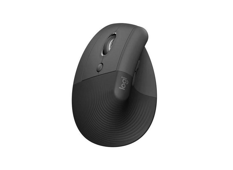 Mouse Sem Fio Logitech Lift para Canhoto, 4000 DPI, 6 Botões, Bluetoot
