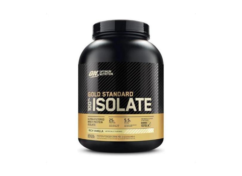 100% Isolate Whey Gold Standard 1,32Kg 2,9LBS Optimum Nutrition, Bauni