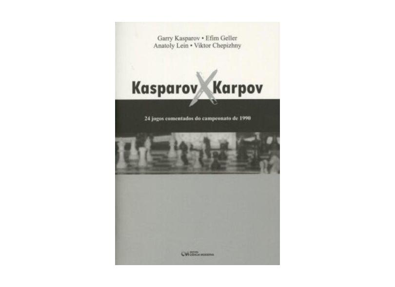  Kasparov X Karpov: 9788573933123: Kasparov: Libros
