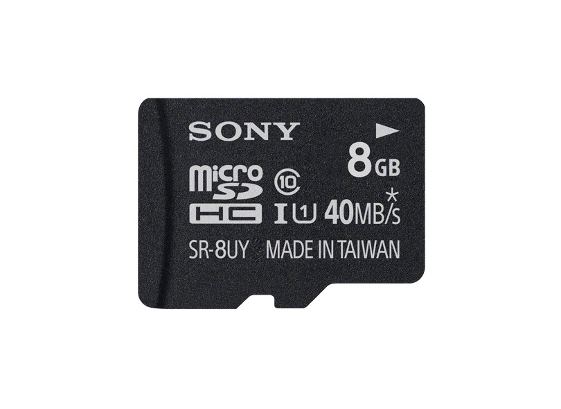 Cartão de Memória Micro SDHC-I Sony 8 GB SR-8UY