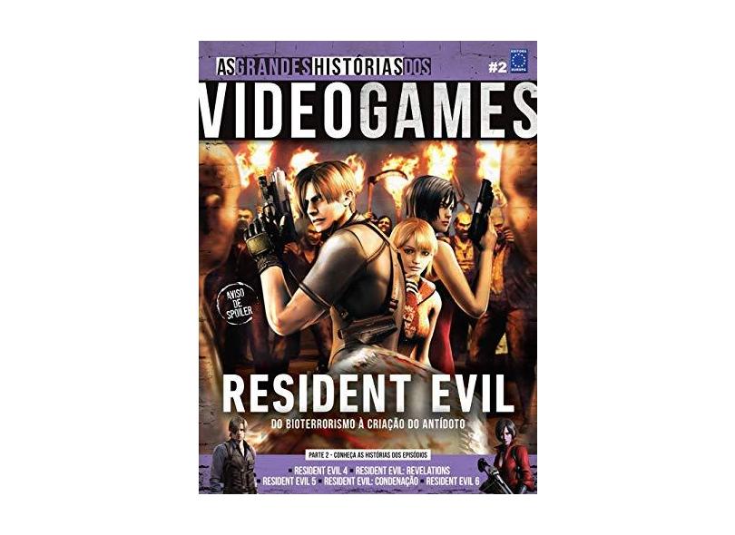 As Grandes Histórias Dos Videogames - Resident Evil Parte 2 - Editora Europa - 9788579603129