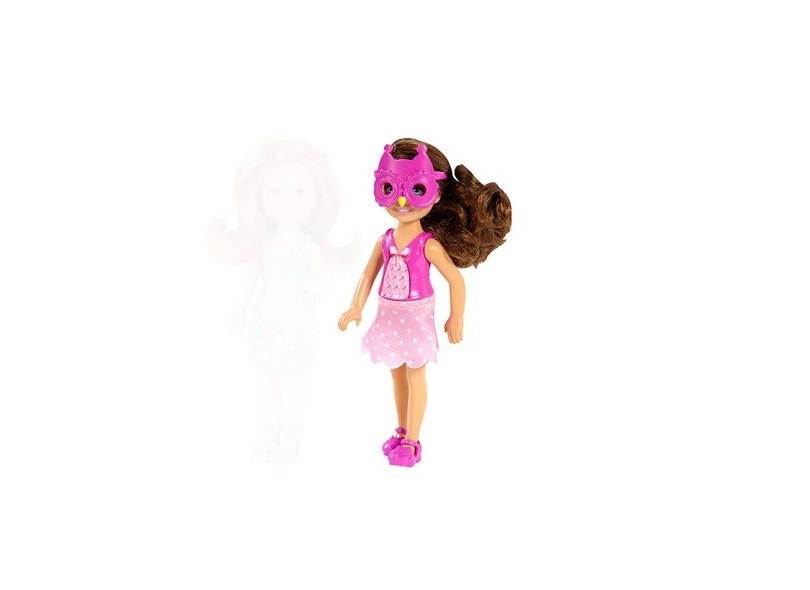 Boneca Barbie Family Chelsea Fantasia de Coruja Mattel