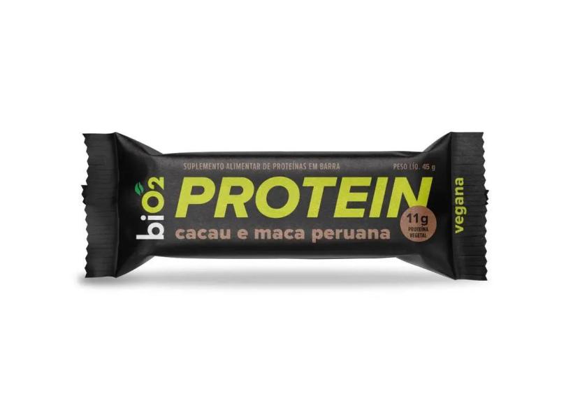 Barra Protein 11G Cacau Maca Peruana Sem Glúten Bio2 45G