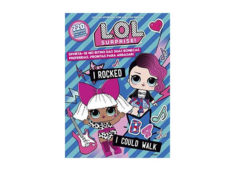 LOL Surprise Livro de Atividades com Adesivos - Vários Autores - 9788543226927