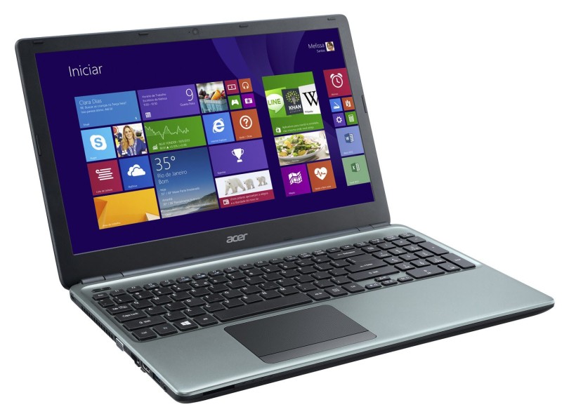 Notebook Acer Aspire E Intel Celeron N2820 4 GB de RAM HD 500 GB LED 14 " Windows 8.1 E1-510