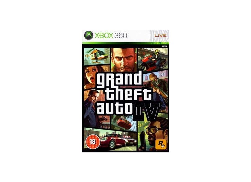 Jogo GTA IV Rockstar Xbox 360