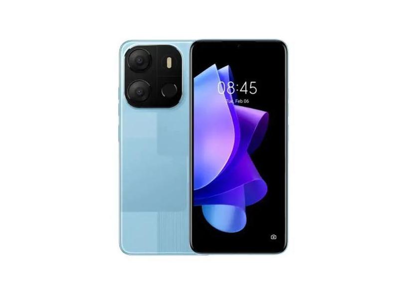 Smartphone Pop 7 Azul/Blue 64gb 2gb Display 6,6 Pol- Tecno
