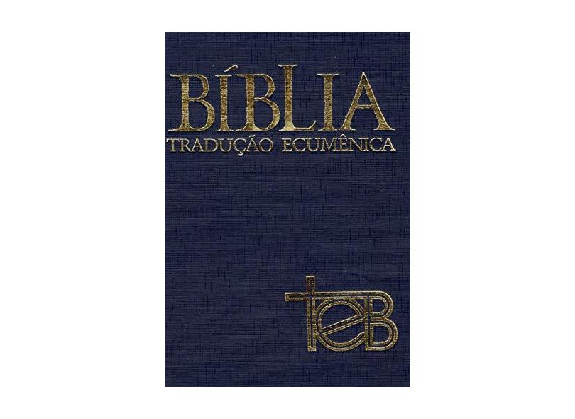 Biblia De Estudo Teb - Capa Dura Gravacao Dourada - Capa Dura - 9788515030163