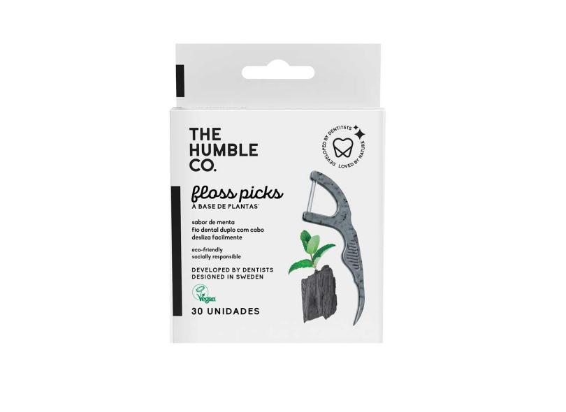 Fio Dental The Humble Co.Floss Picks com 30 Unidades 30 Unidades em