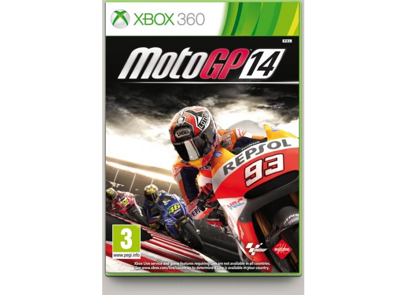 Jogo MotoGP 14 Xbox 360 Milestone