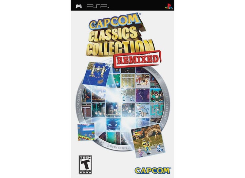 Jogo Capcom Classics Collection Remixed Capcom PSP