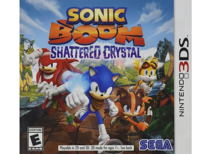 Jogo Sonic Boom: Shattered Crystal Sega Nintendo 3DS