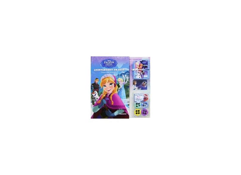 Frozen: Aventureiros em Ação - Livro com Projetor - Melbooks - 9788506073223
