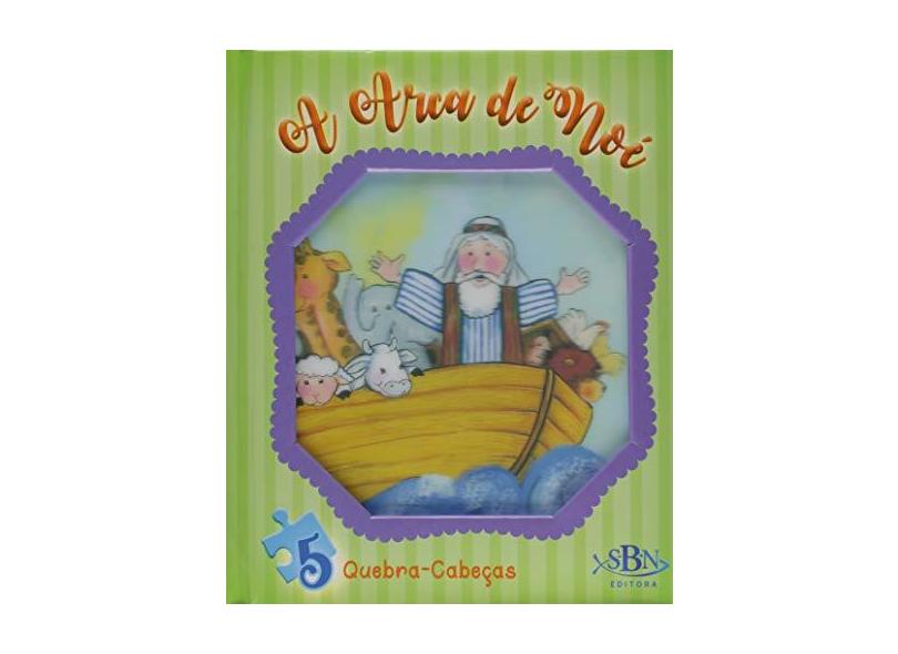 Janelinha lenticular bíblica com quebra-cabeças: Arca de Noé - © Todolivro Ltda. - 9788537640135