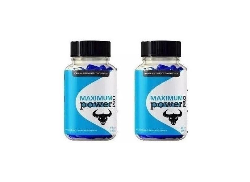 Maximum Power Pro 10 Potes 60 Caps Original Promoção em Promoção é no ...