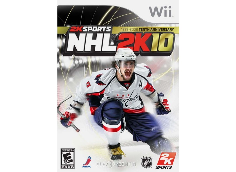Jogo NHL 2K10 2K Wii