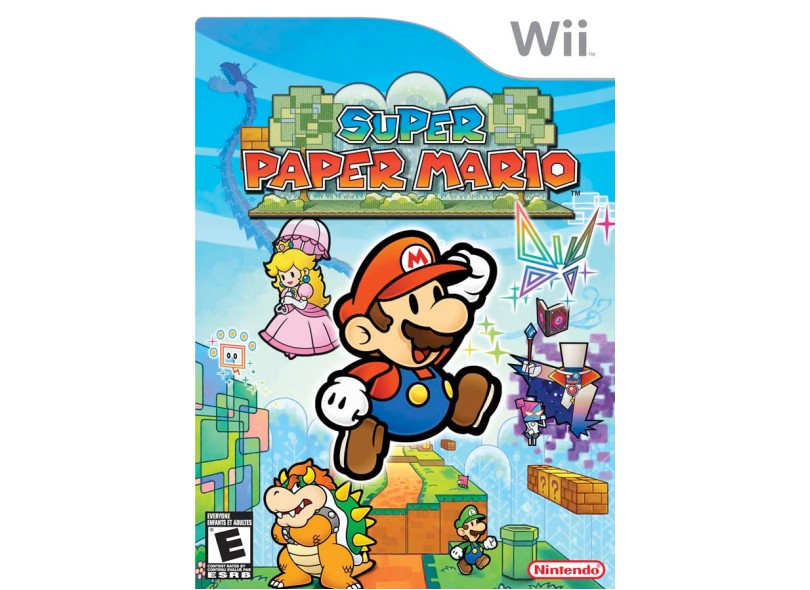 Jogo Super Paper Mario Nintendo Wii