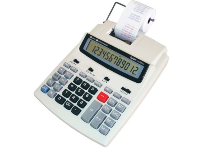 Calculadora De Mesa com Bobina Menno Copiatic CIC201TS