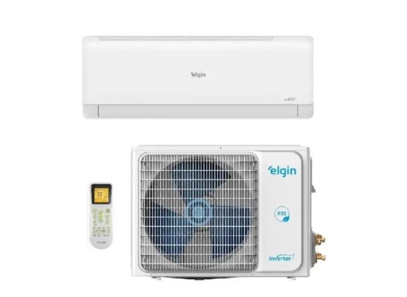 Ar Condicionado Split Hi-Wall Elgin Eco Inverter Ii 18.000 Btus Frio GÁS R-32 HJFC18C2WCCC Branco 220V