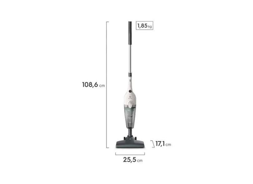 Aspirador de Pó Vertical com Fio Electrolux 1450W 2 em 1 Branco 110v, 