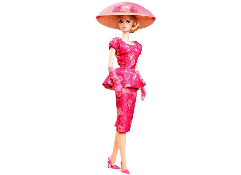 Boneca Barbie Colecionáveis Vestido Floral Mattel