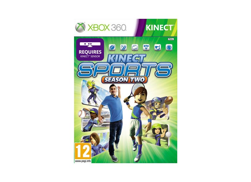 Jogo Kinect Sports 2 Microsoft Xbox 360