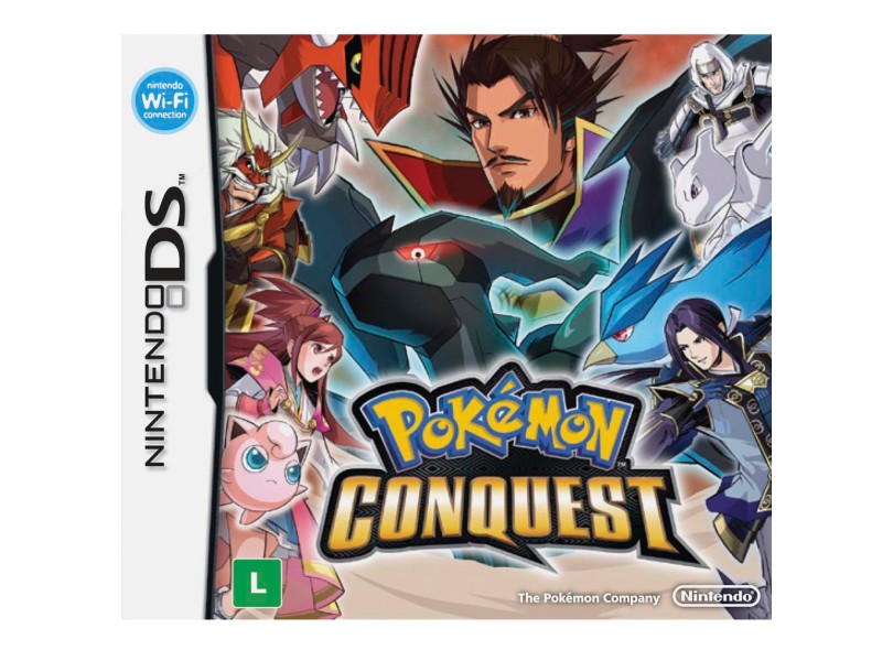 Jogo Pokémon Conquest Nintendo Nintendo DS