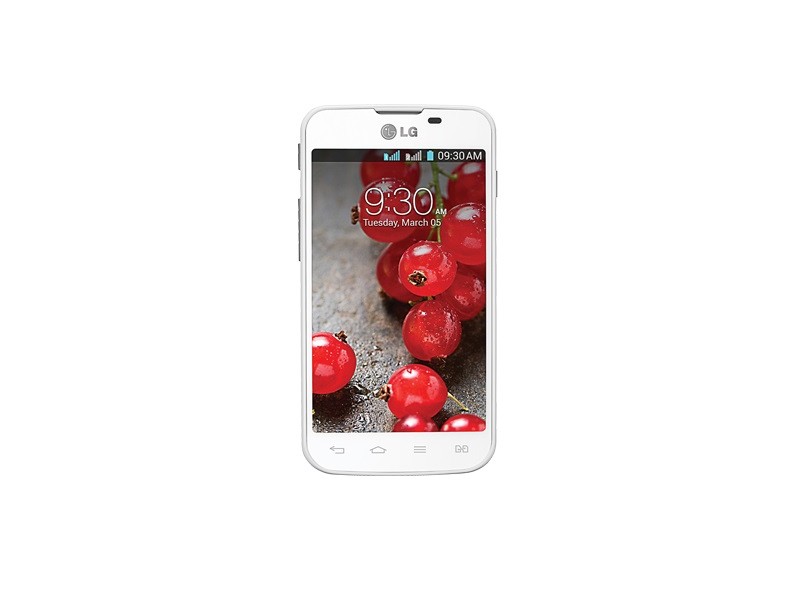 Smartphone LG Optimus L5 II Dual E455 5,0 MP Desbloqueado 2 Chips 4 GB Android 4.1 (Jelly Bean) 3G Wi-Fi