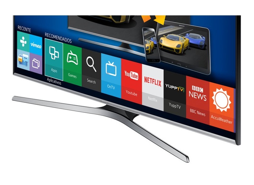 Smart TV TV LED 40" Samsung Full HD Netflix UN40J5500 3 HDMI