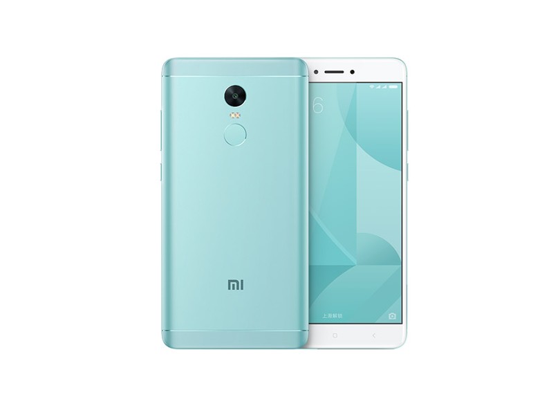 Smartphone Xiaomi Redmi Note 4X 16GB 2 Chips Android 6.0 (Marshmallow) 3G 4G Wi-Fi